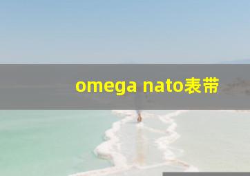 omega nato表带